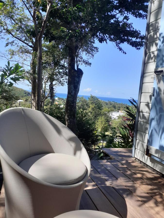 Le Surf Lodge, Chambre Avec Vue Mer Dans Un Ecrin De Verdure 德赛 外观 照片